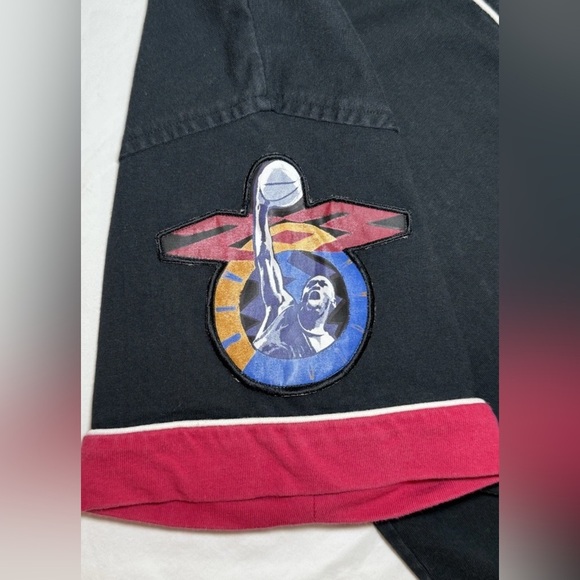 Vintage Y2K Nike Air Michael Jordan Baseball Jersey Boys Size YM No Sz Tag READ - Picture 5 of 9